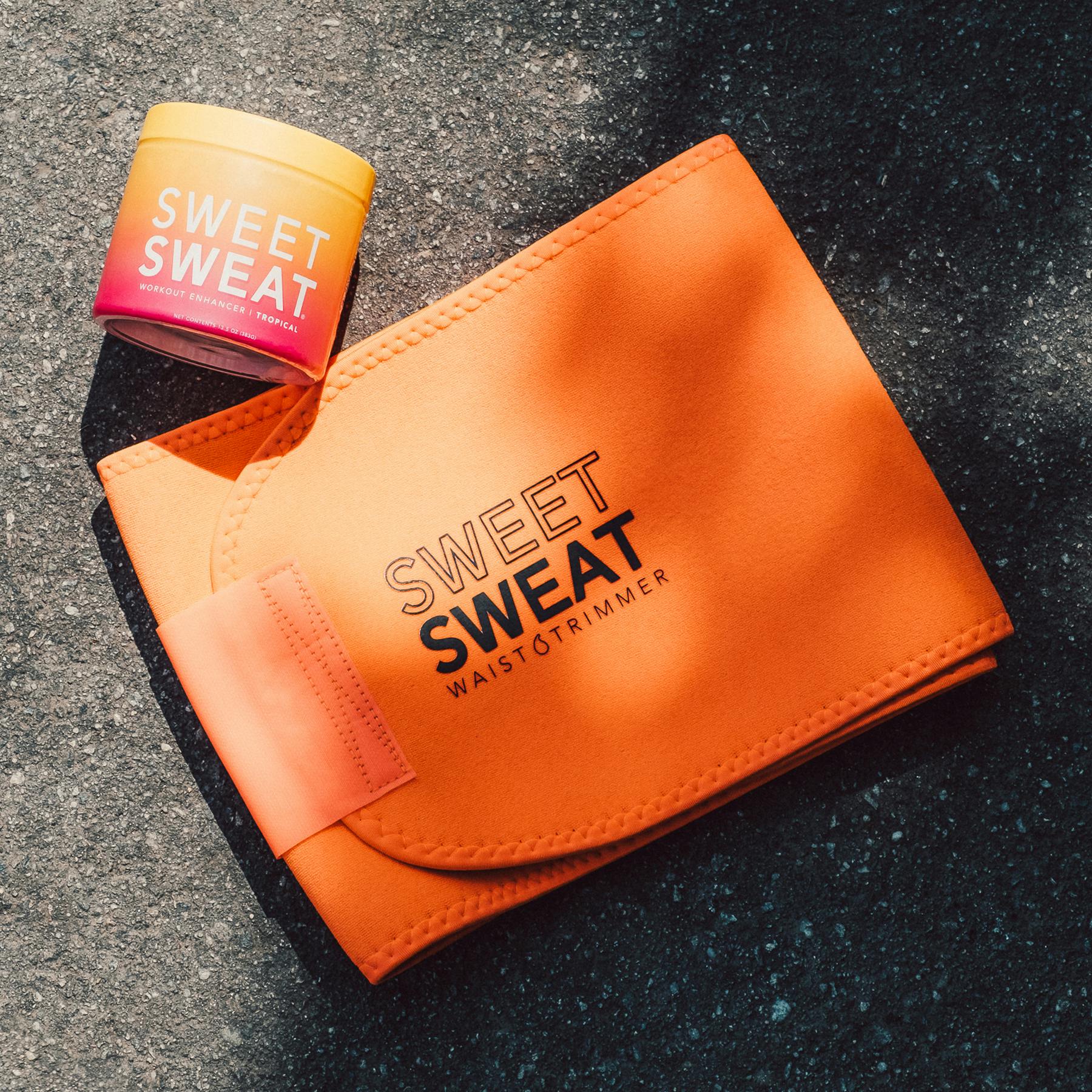Sports Research Sweet Sweat Neon Waist Trimmer for Men & Women - Premium  Waist Trainer Sauna Suit Belt to Sweat Faster!, Waist Trimmers 