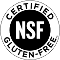 Certified NSF Gluten-Free