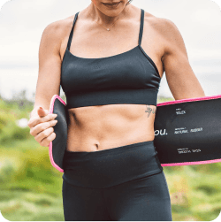 How it Works Image - Sweet Sweat Eco Waist Trainer - Pink